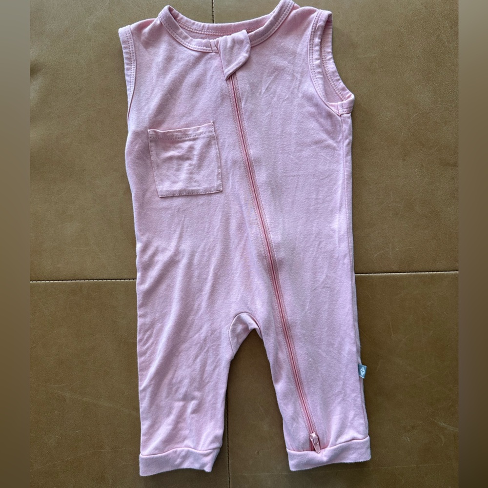 Kyte BABY Pink Sleeveless Romper